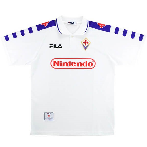 Tailandia Camiseta Fiorentina FILA 2ª Retro 1998 1999 Blanco
